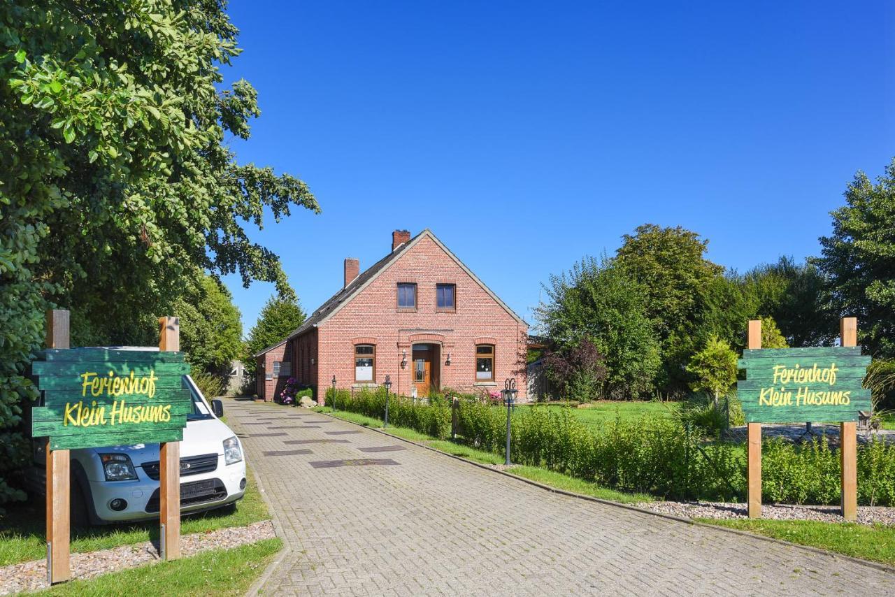 Ferienwohnungen Auf Dem Ferienhof Klein Husums Werdum Buitenkant foto